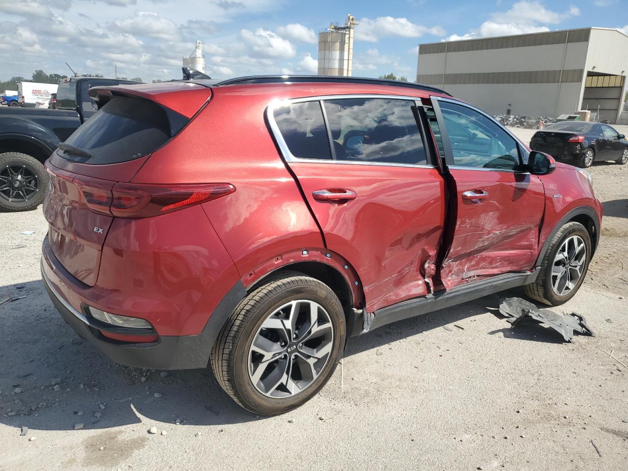 2022 KIA SPORTAGE EX VIN:KNDPNCAC7N7961655