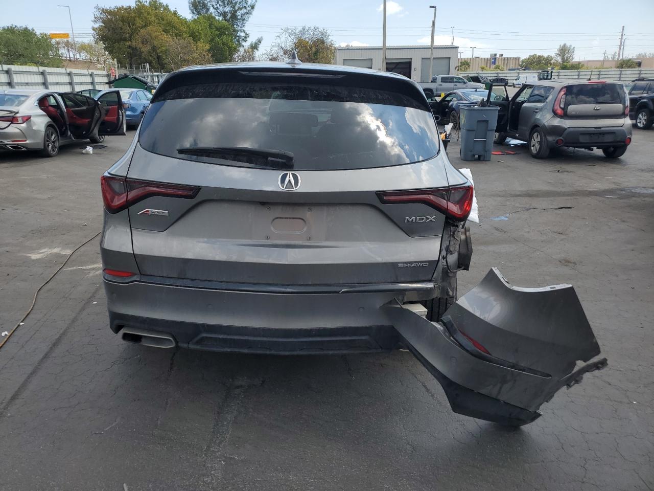 2023 ACURA MDX A-SPEC VIN:5J8YE1H02PL040024