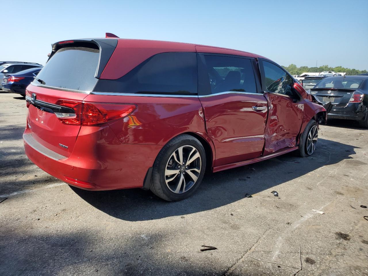 2024 HONDA ODYSSEY TOURING VIN:5FNRL6H80RB022350