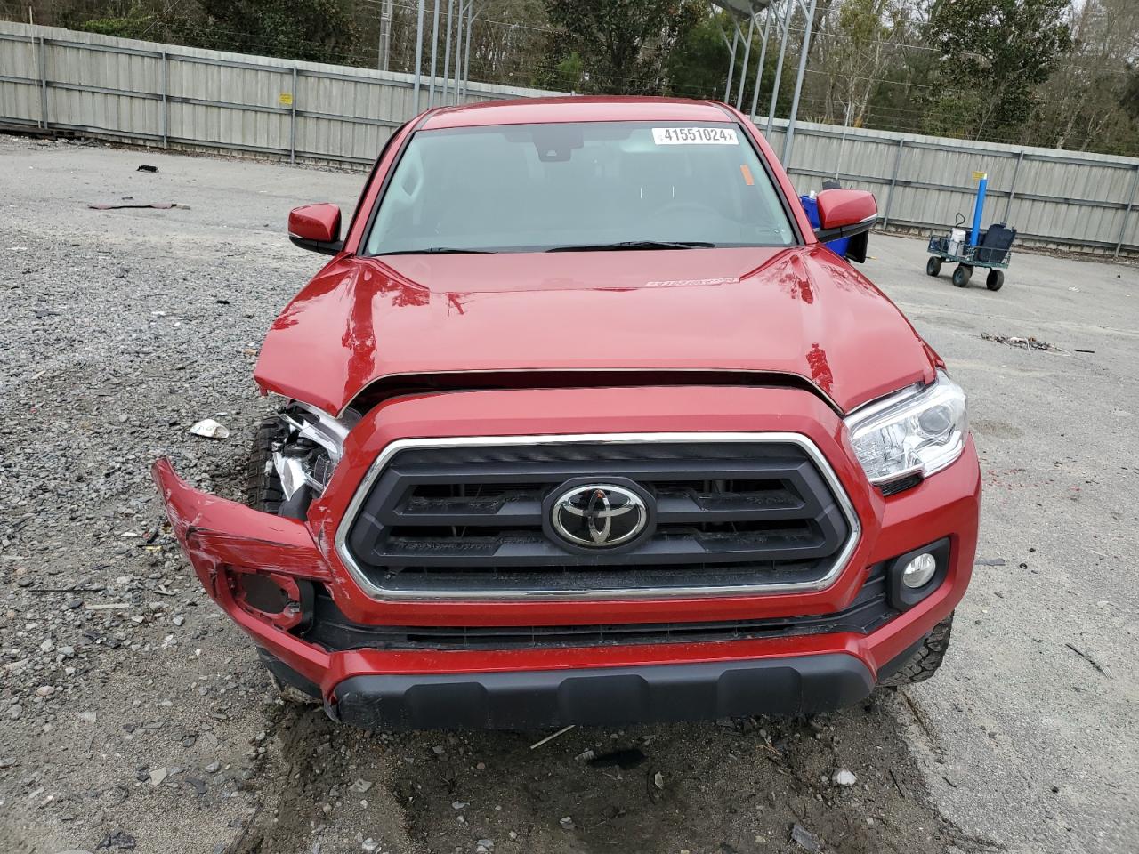 2022 TOYOTA TACOMA DOUBLE CAB VIN:3TMAZ5CN6NM187909