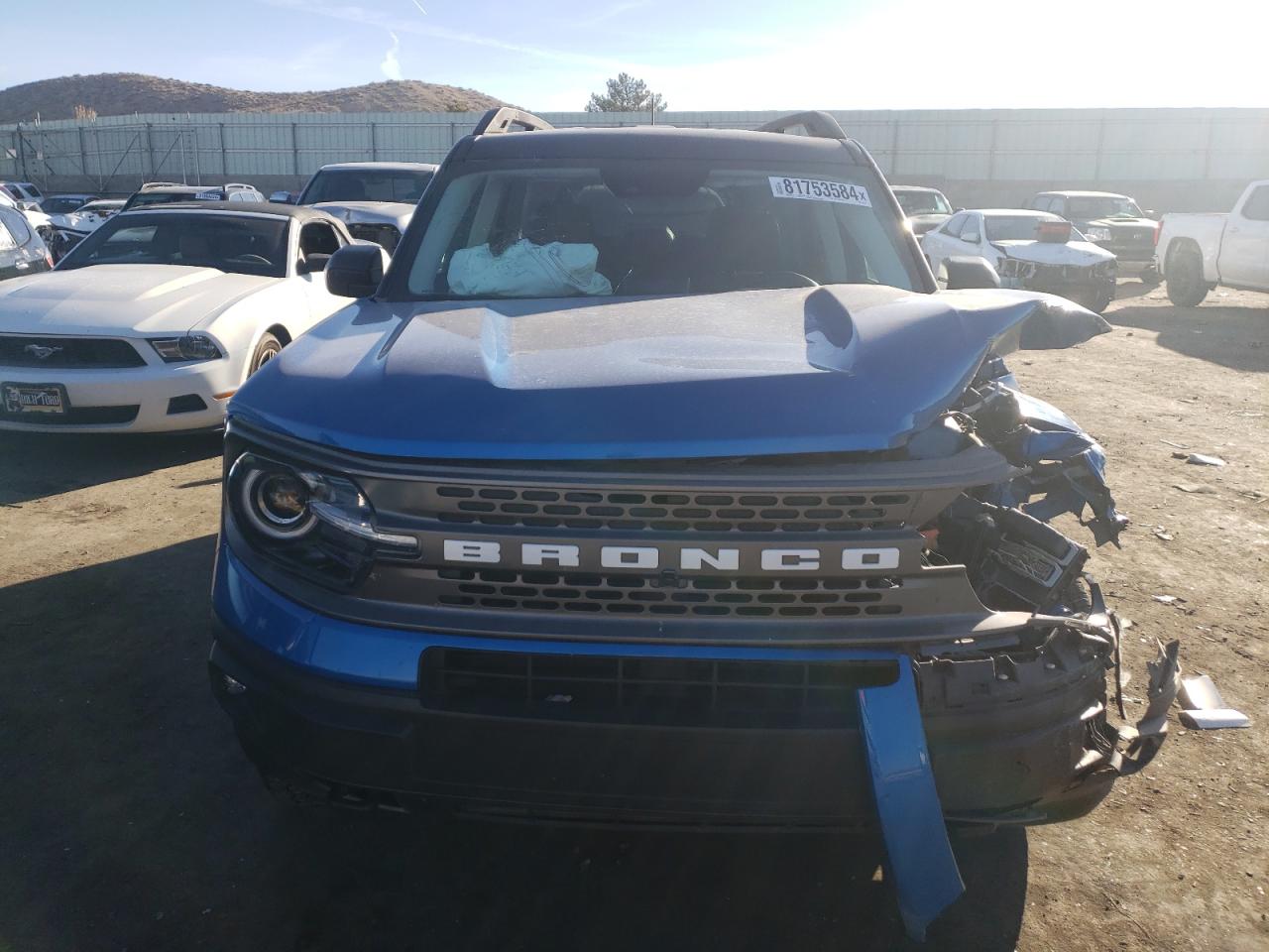 2022 FORD BRONCO SPORT BADLANDS VIN:3FMCR9D97NRD46422