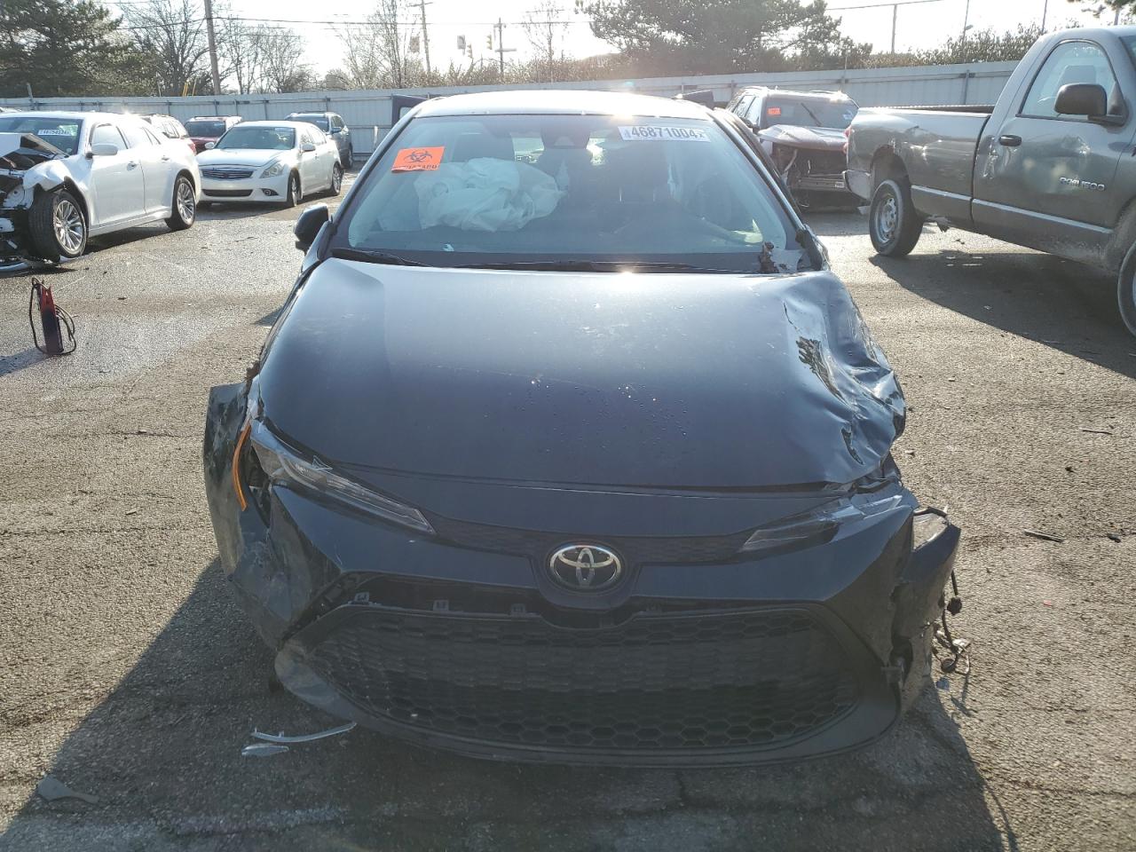 2022 TOYOTA COROLLA LE VIN:5YFEPMAE2NP318833