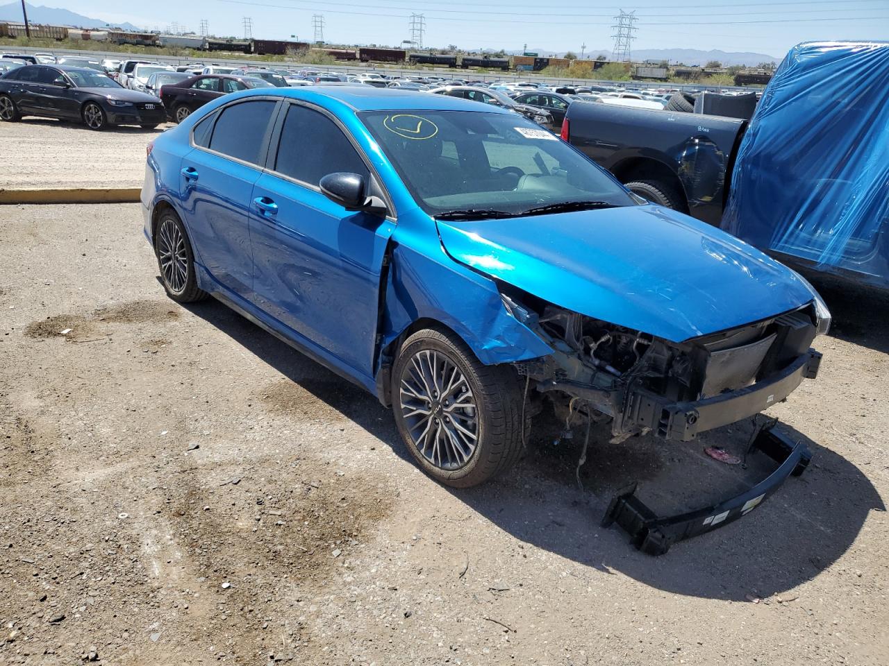 2022 KIA FORTE GT LINE VIN:3KPF54AD0NE495299