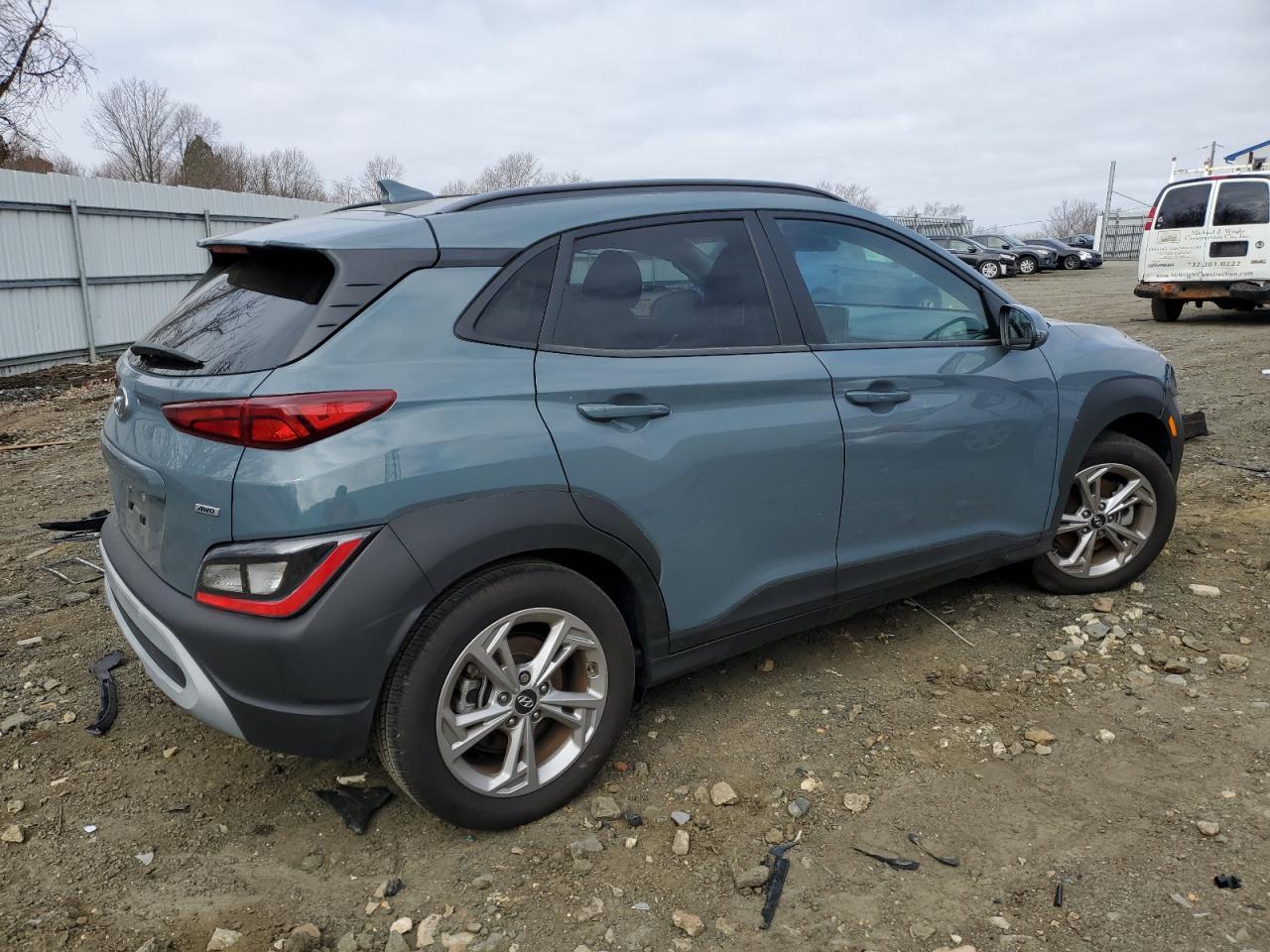 2022 HYUNDAI KONA SEL VIN:KM8K3CAB7NU900293