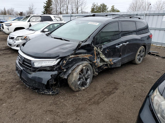 2022 HONDA ODYSSEY TOURING VIN:5FNRL6H86NB500698