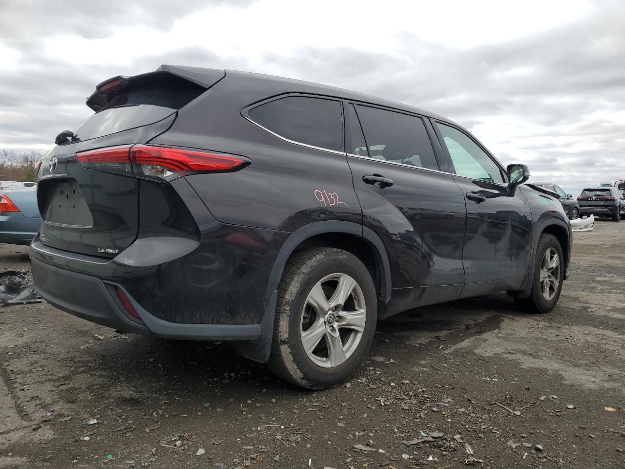 2022 TOYOTA HIGHLANDER L VIN:5TDBZRBH0NS174967