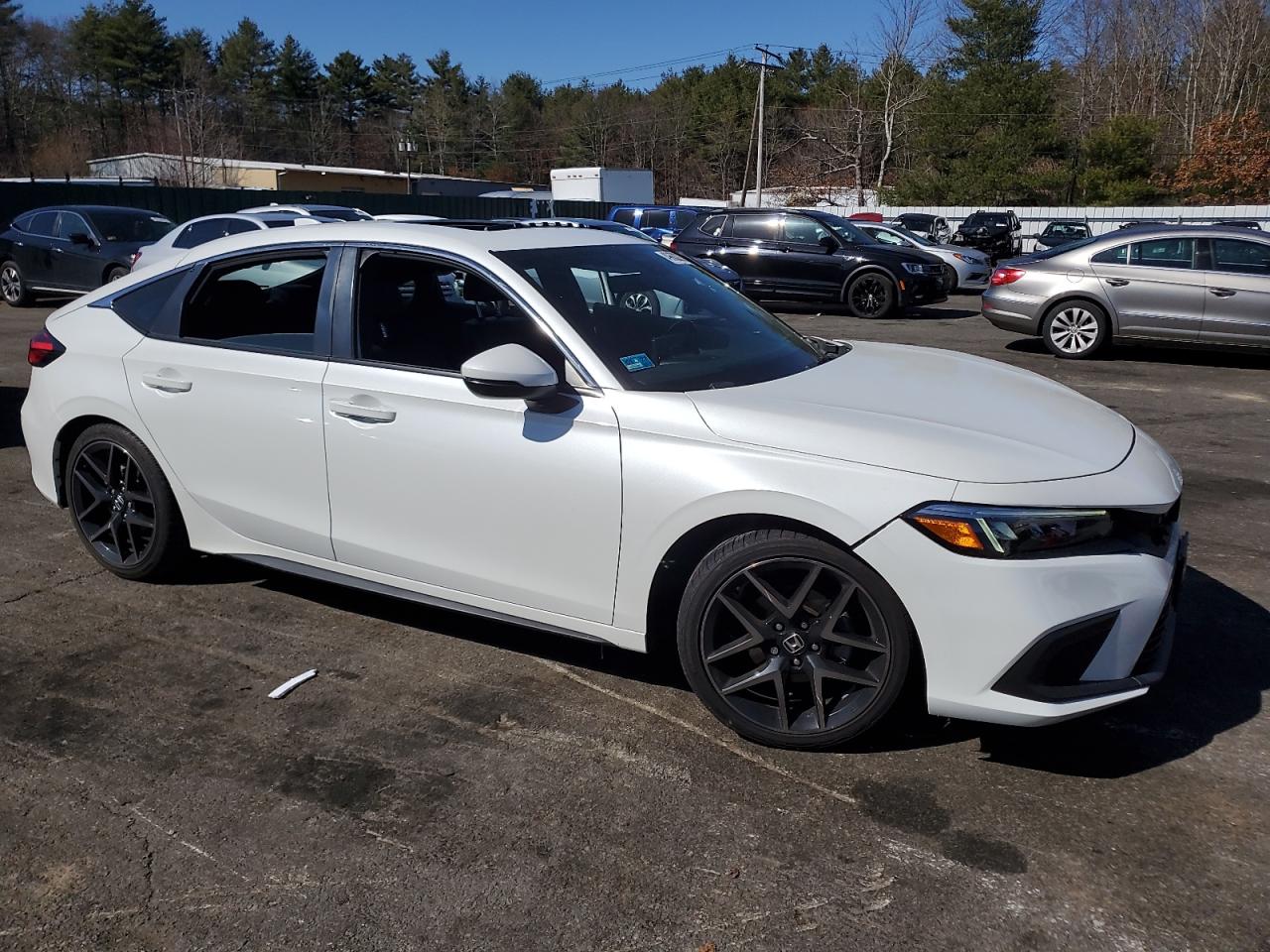 2022 HONDA CIVIC SPORT TOURING VIN:19XFL1H87NE013201