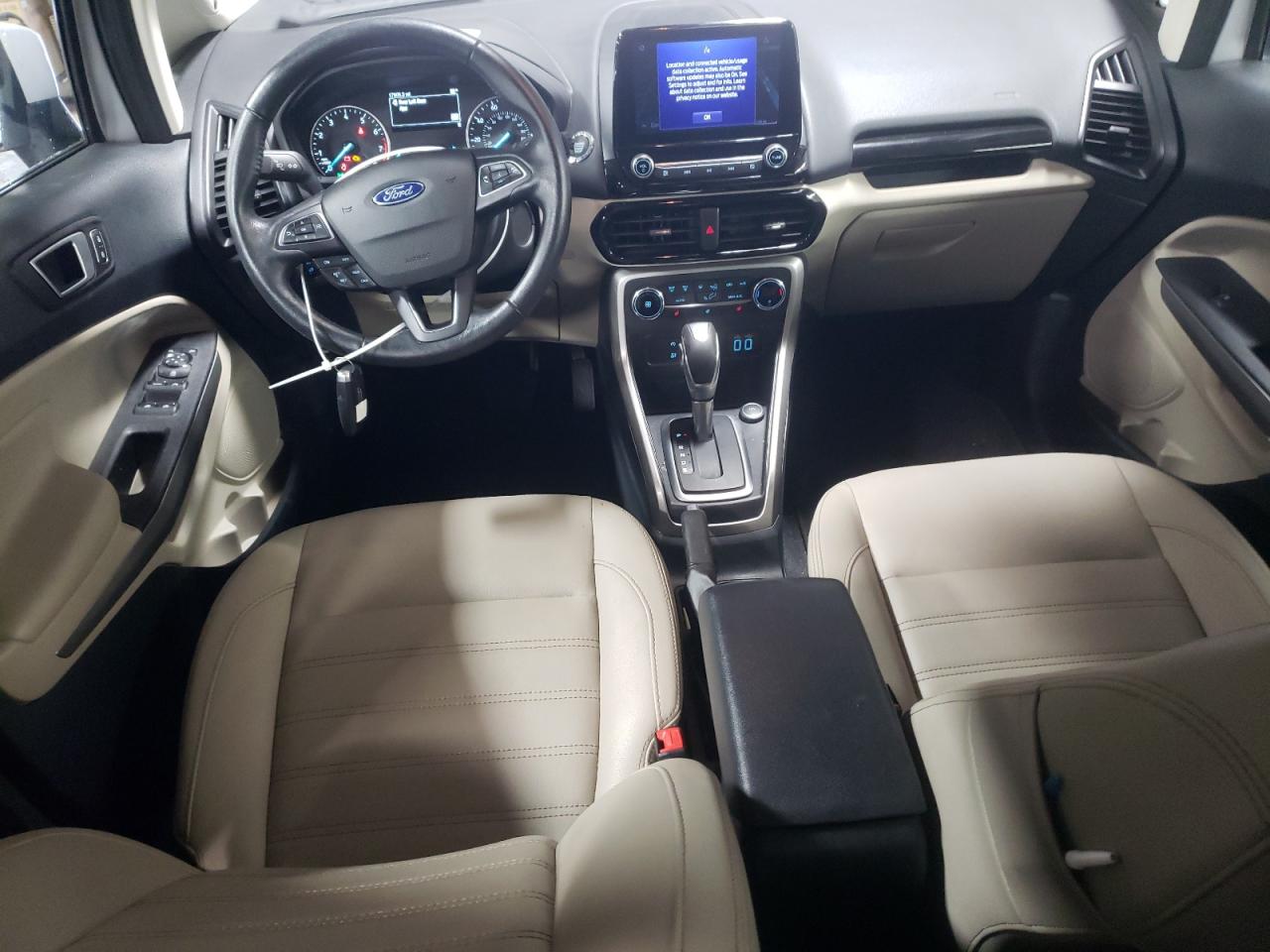 2022 FORD ECOSPORT TITANIUM VIN:MAJ6S3KL7NC472771