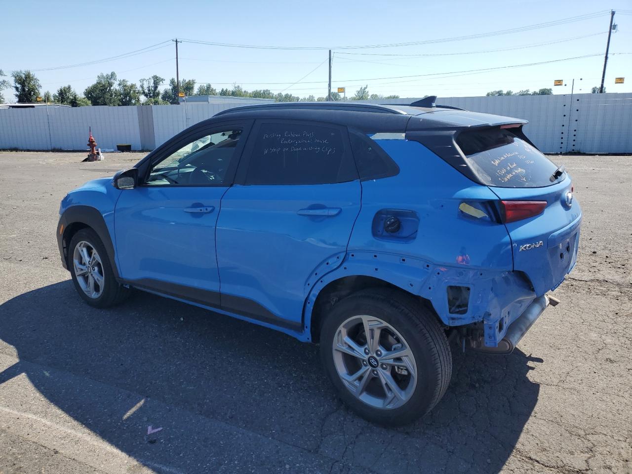 2022 HYUNDAI KONA SEL VIN:KM8K6CAB7NU902911