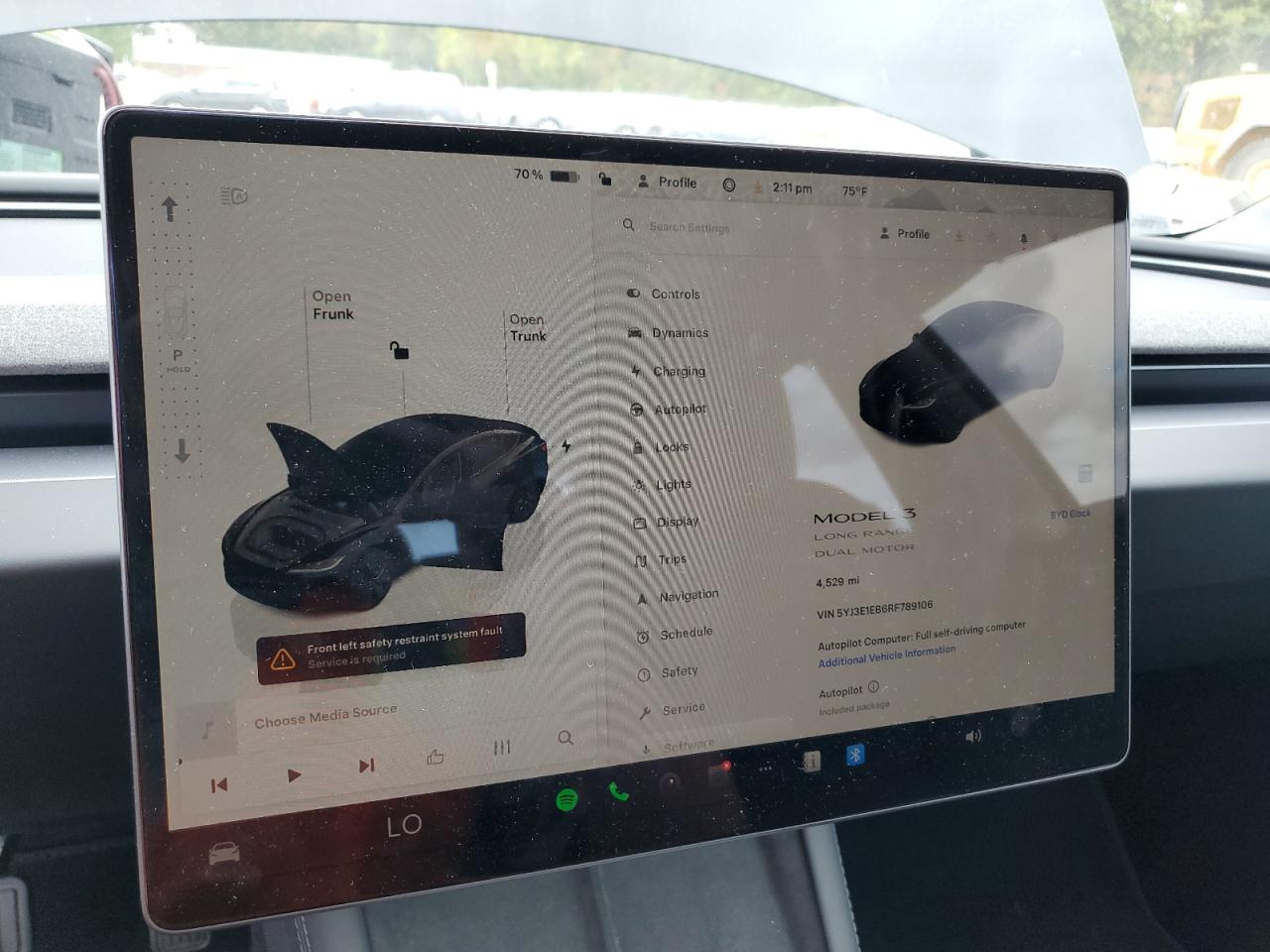 2024 TESLA MODEL 3  VIN:5YJ3E1EB6RF789106