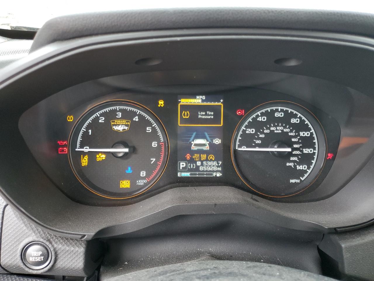 2022 SUBARU FORESTER WILDERNESS VIN:JF2SKAMCXNH436135