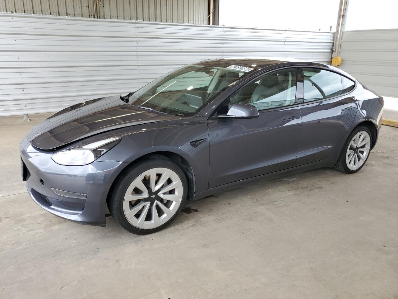 2022 TESLA MODEL 3  VIN:5YJ3E1EA3NF185899