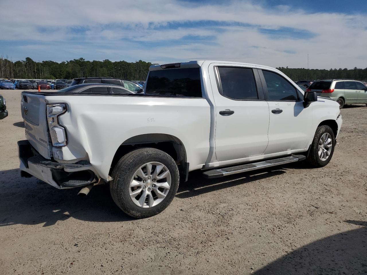 2022 CHEVROLET SILVERADO LTD C1500 CUSTOM VIN:3GCPWBEKXNG182859