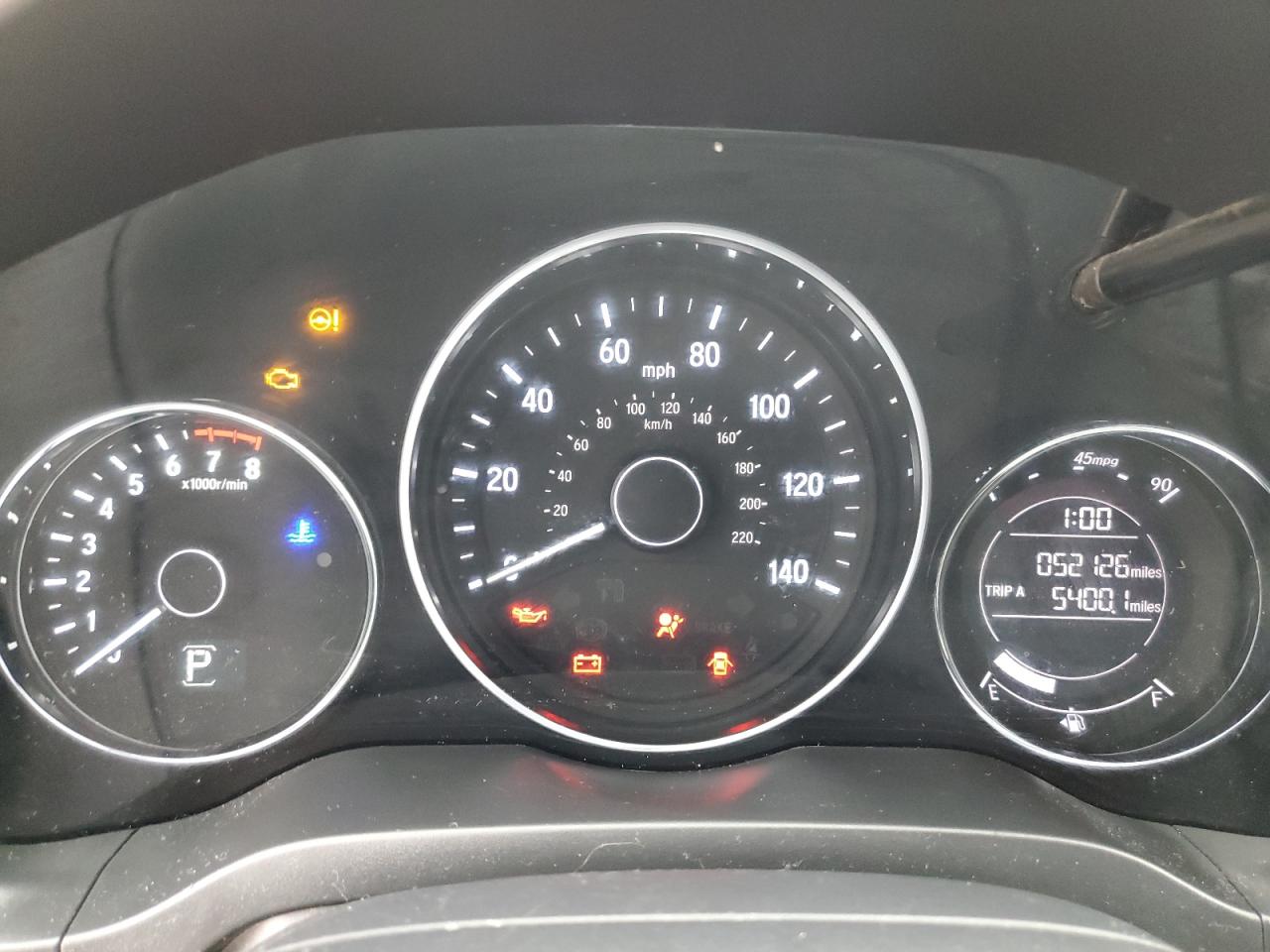 2022 HONDA HR-V SPORT VIN:3CZRU5H10NM700041