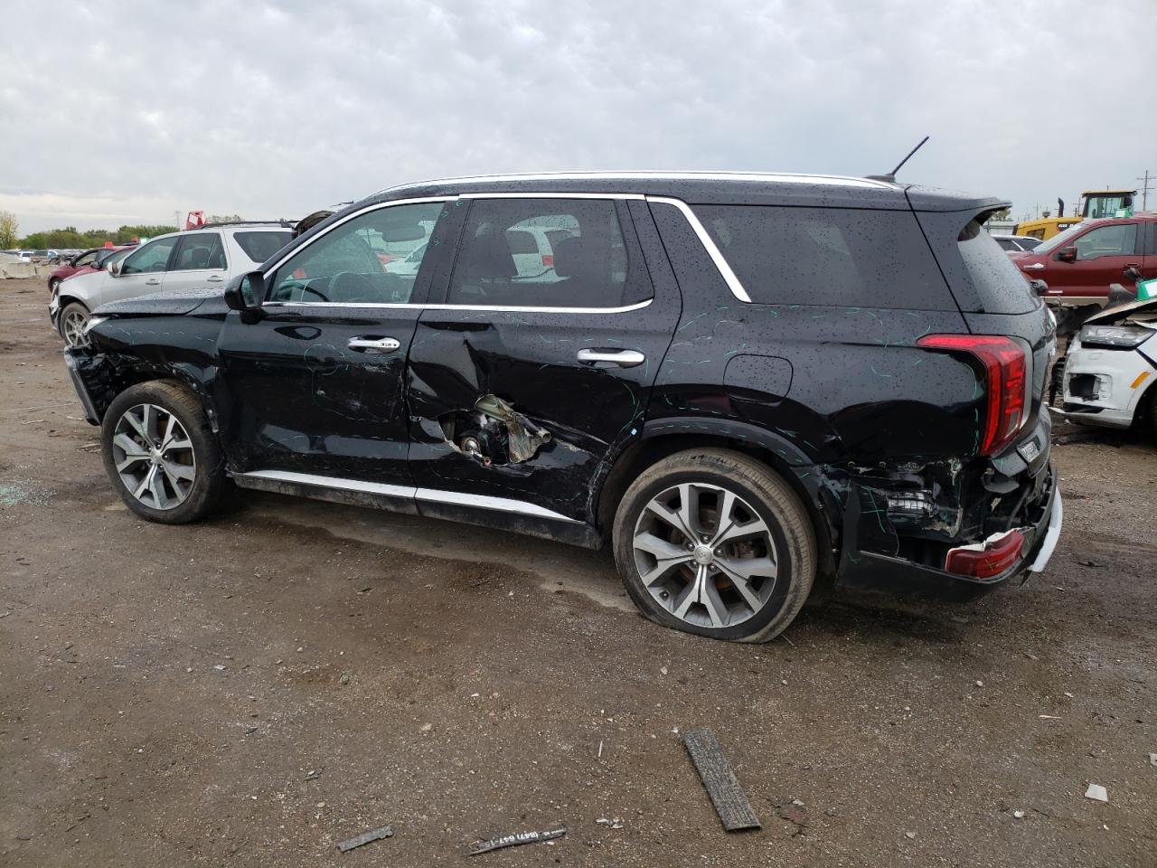 2022 HYUNDAI PALISADE SEL VIN:KM8R34HE2NU389175