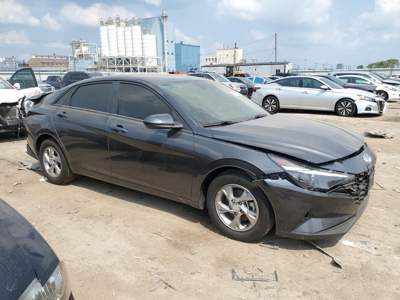 2022 HYUNDAI ELANTRA SE VIN:5NPLL4AG6NH062343