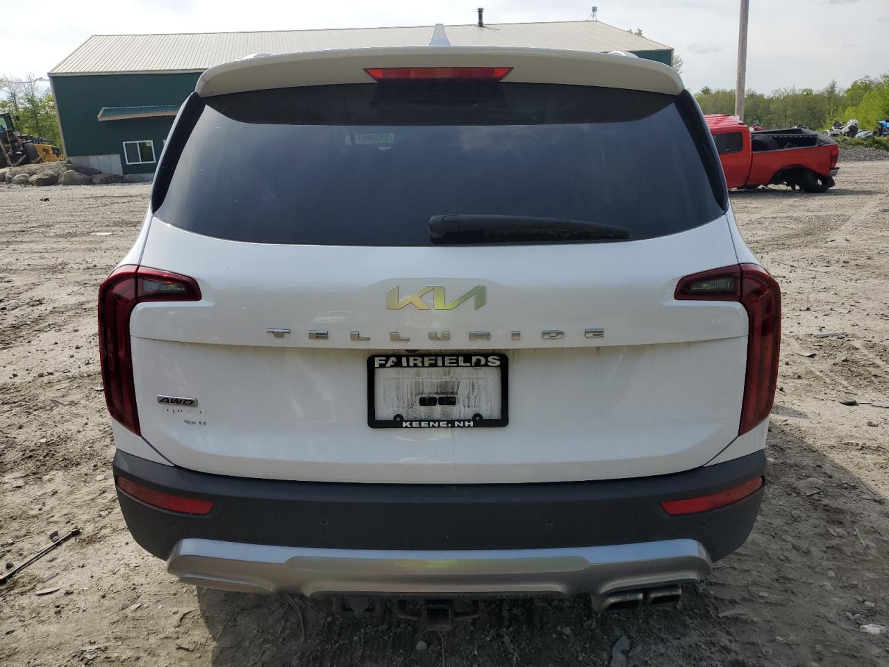 2022 KIA TELLURIDE S VIN:5XYP6DHC9NG205627