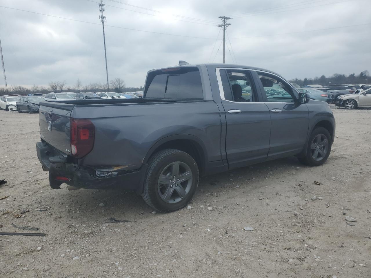 2023 HONDA RIDGELINE RTL-E VIN:5FPYK3F72PB050212
