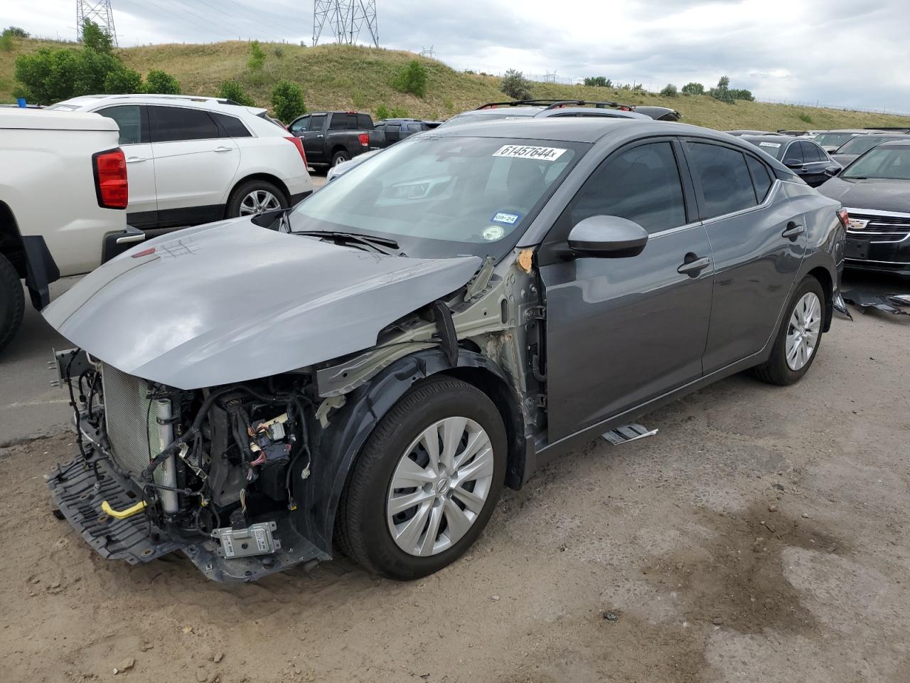 2022 NISSAN SENTRA S VIN:3N1AB8BVXNY282492