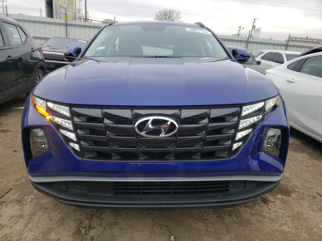 2022 HYUNDAI TUCSON SEL VIN:5NMJBCAE7NH110013