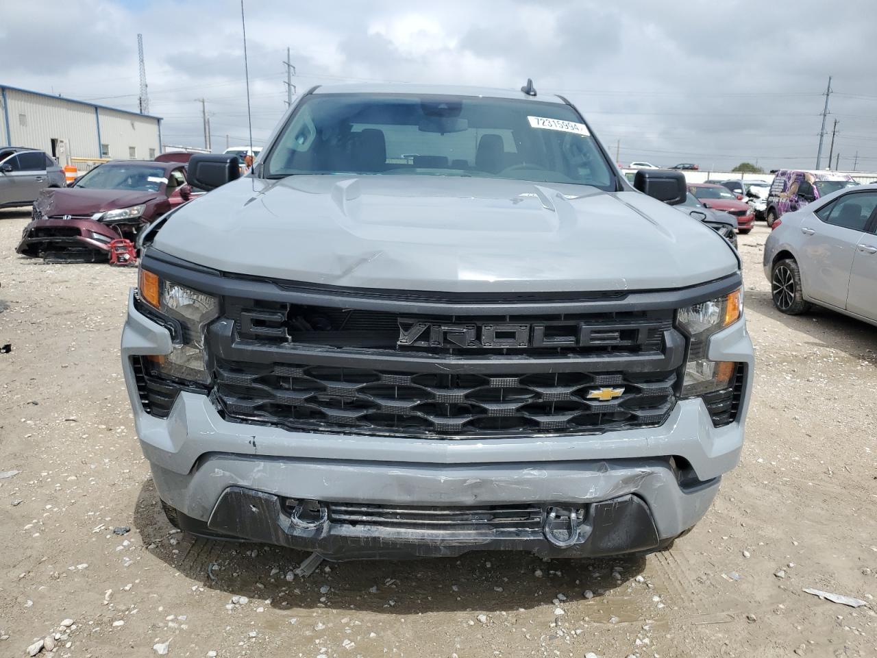 2024 CHEVROLET SILVERADO C1500 CUSTOM VIN:3GCPABEK6RG210774