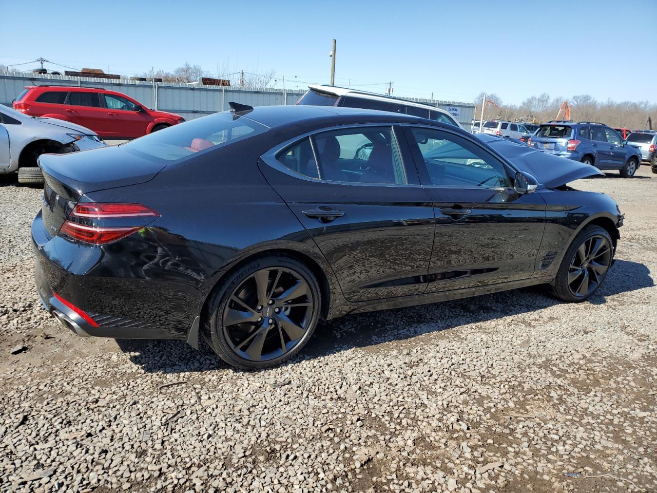 2023 GENESIS G70 BASE VIN:KMTG34TA6PU121153