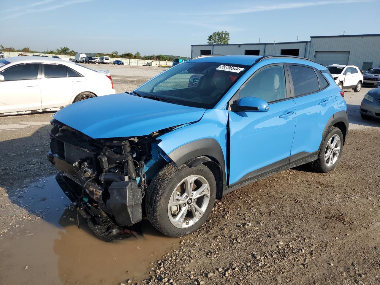 2022 HYUNDAI KONA SEL VIN:KM8K6CAB3NU803356