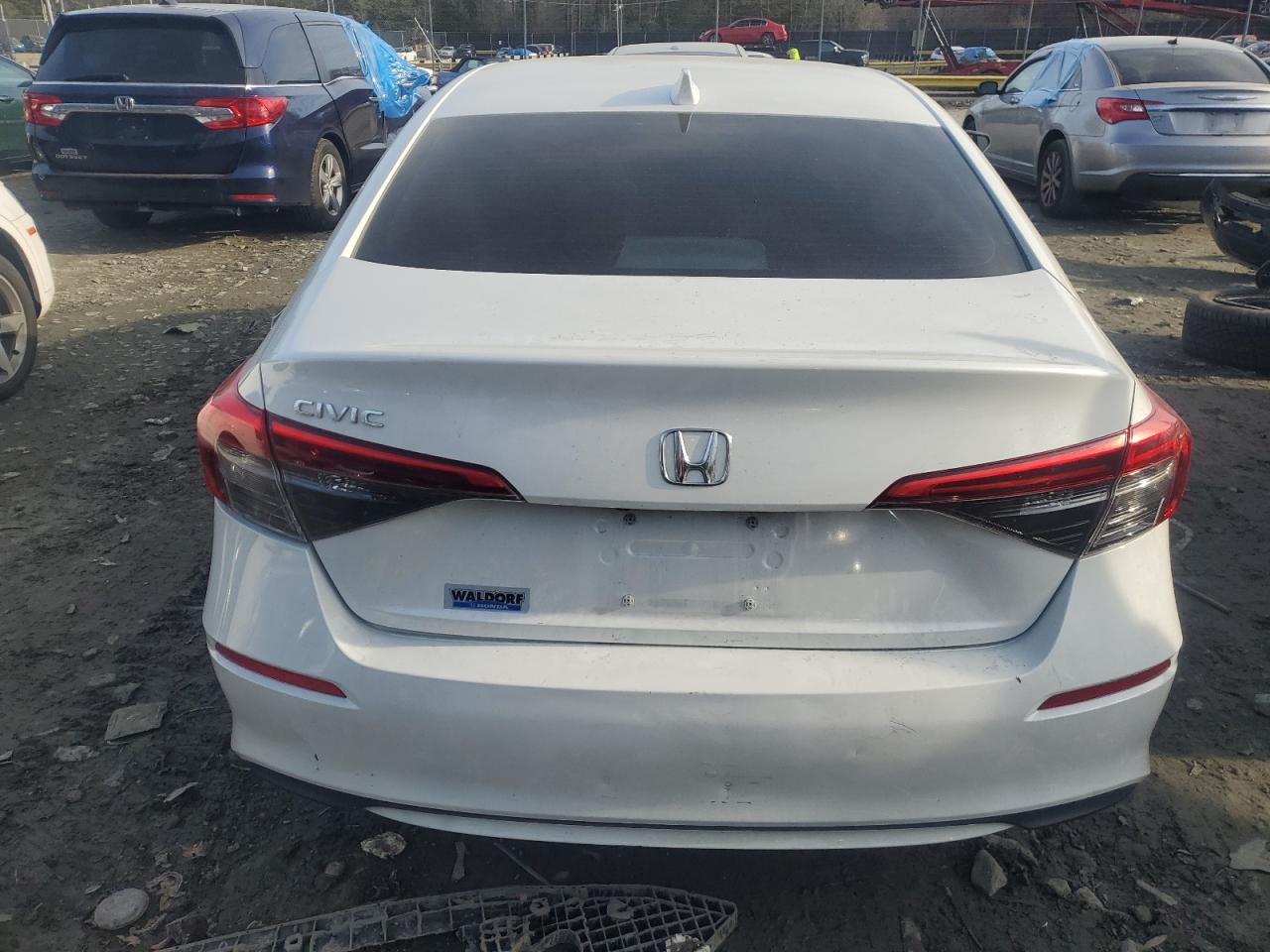 2022 HONDA CIVIC LX VIN:2HGFE2F2XNH527306