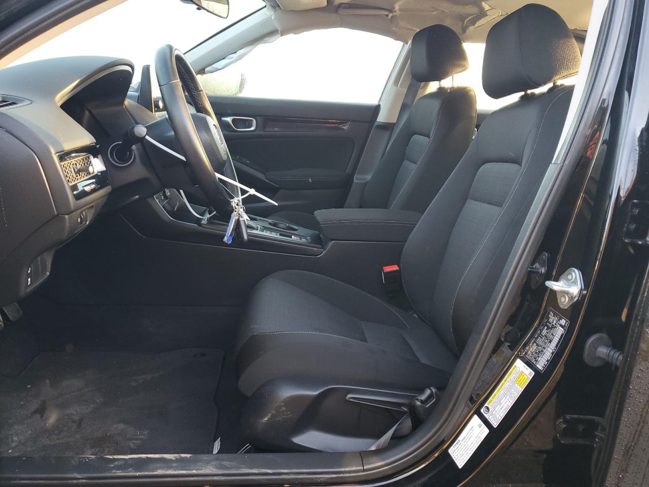 2022 HONDA CIVIC EX VIN:JHMFE1F71NX007252