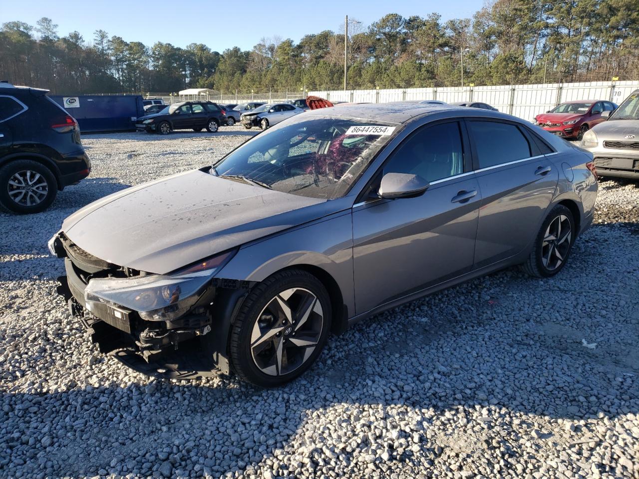 2022 HYUNDAI ELANTRA SEL VIN:KMHLN4AG8NU263074