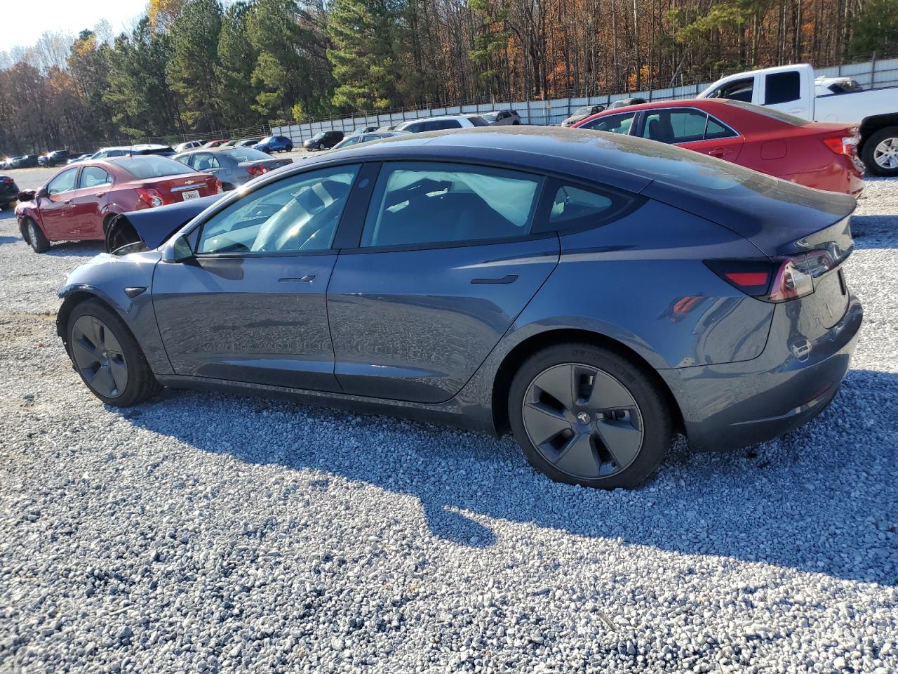 2022 TESLA MODEL 3  VIN:5YJ3E1EB2NF323375
