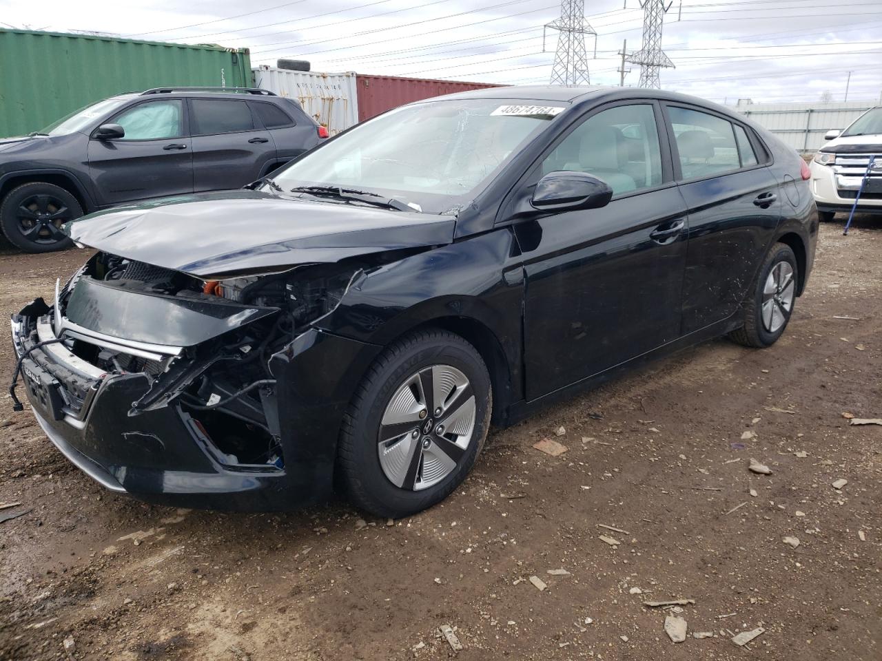 2022 HYUNDAI IONIQ BLUE VIN:KMHC65LC3NU276750