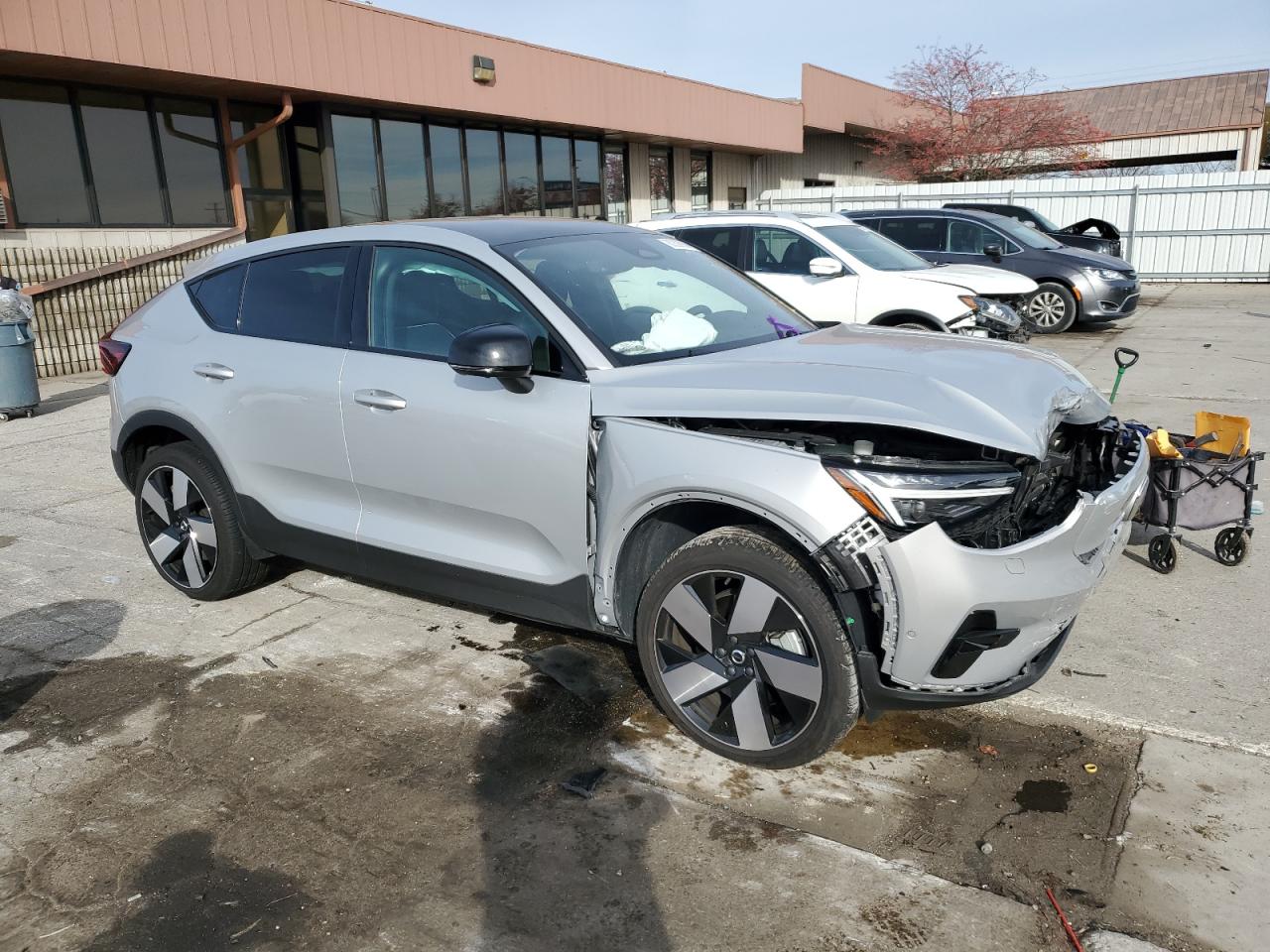 2023 VOLVO C40 RECHARGE ULTIMATE VIN:YV4ED3GM7P2040835