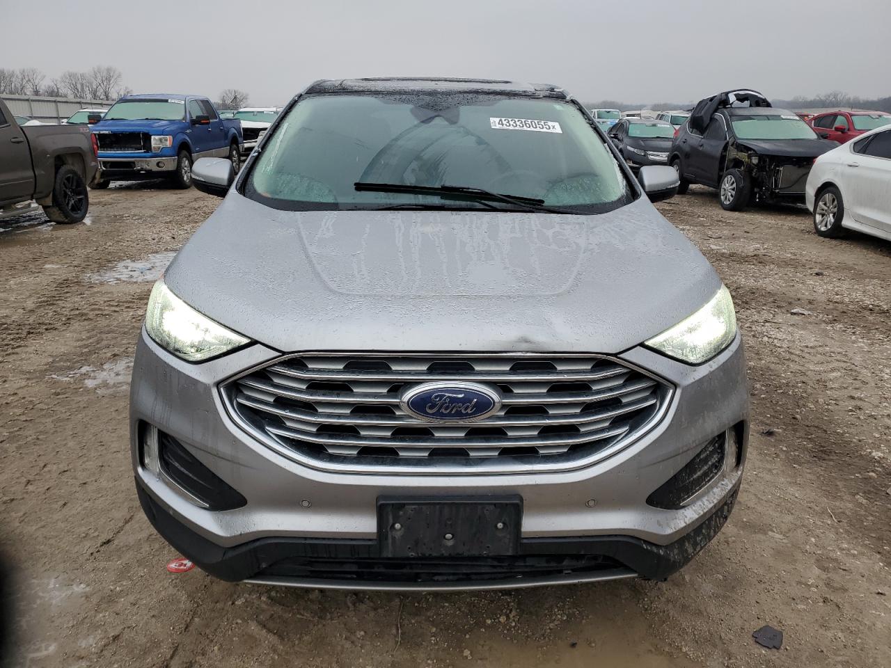 2022 FORD EDGE TITANIUM VIN:2FMPK4K97NBB15014