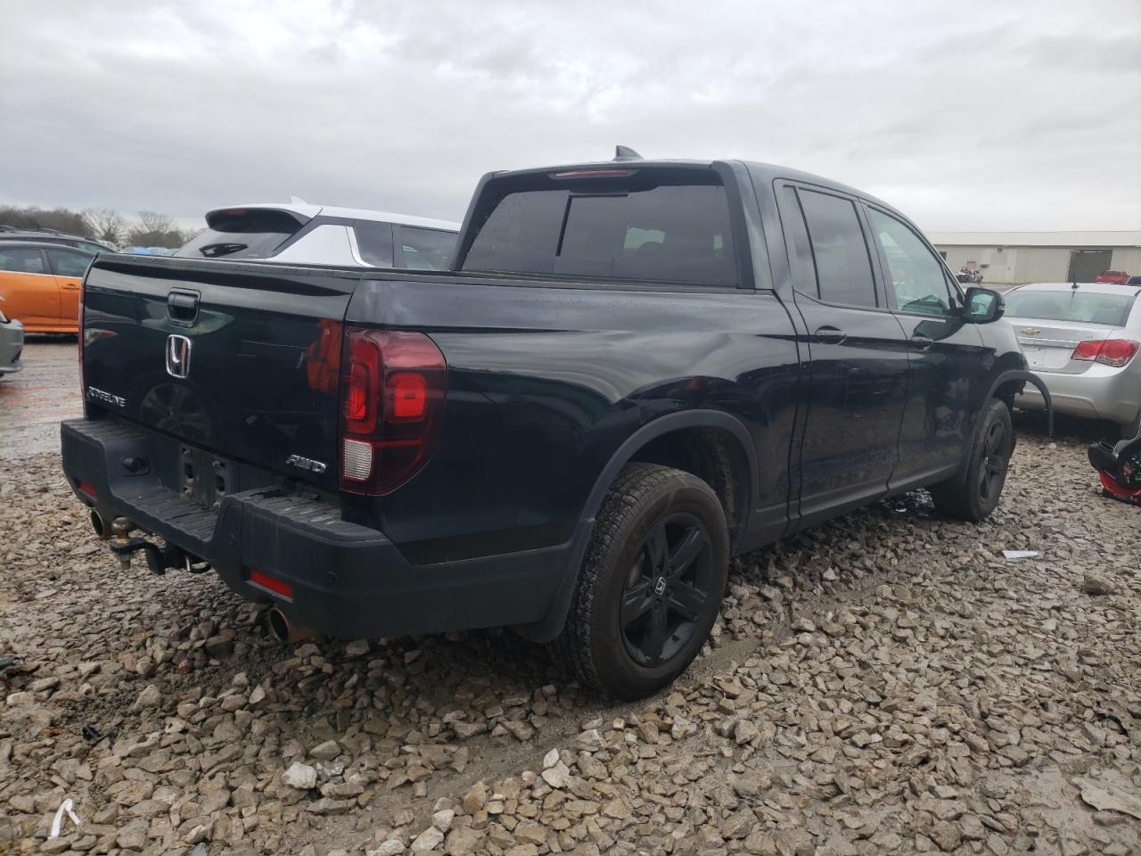 2022 HONDA RIDGELINE BLACK EDITION VIN:JM3TB3CVXD0418255