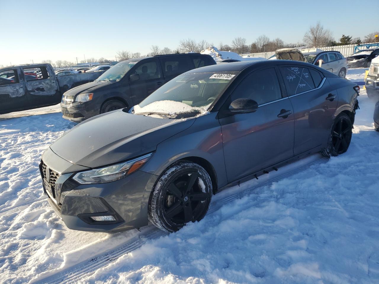 2022 NISSAN SENTRA SR VIN:3N1AB8DV9NY211698