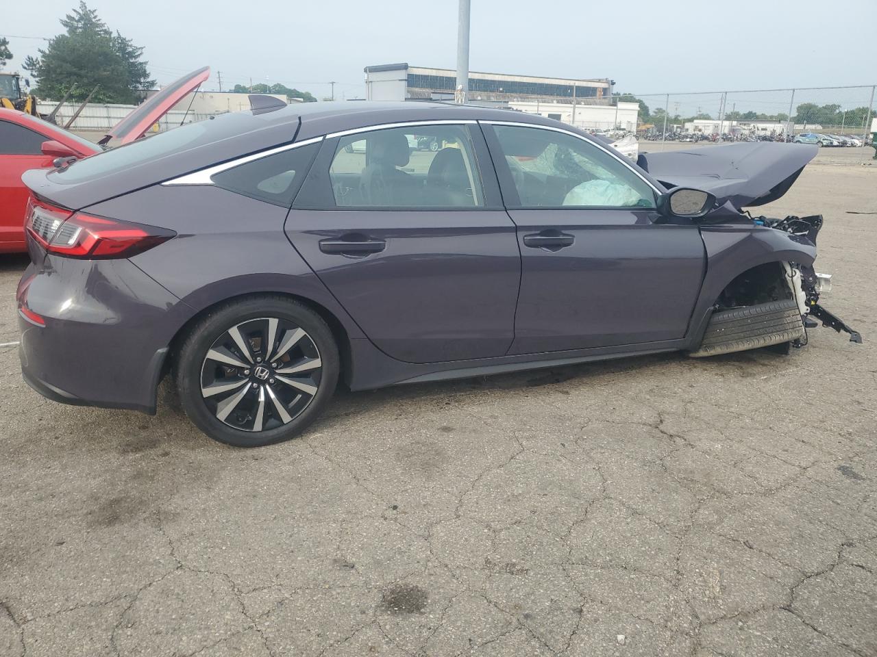 2022 HONDA CIVIC EXL VIN:19XFL1H70NE018585