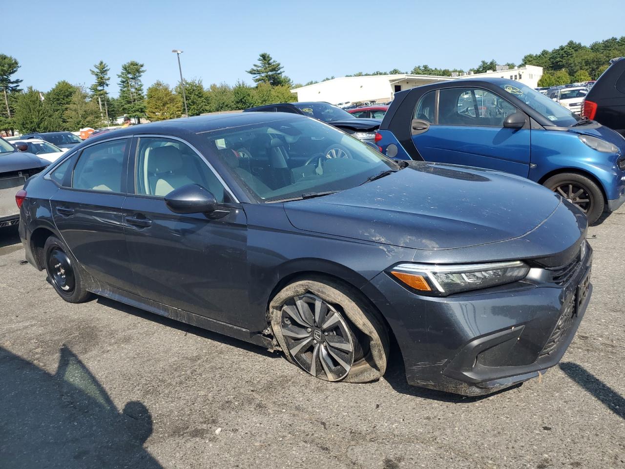 2023 HONDA CIVIC EX VIN:2HGFE1F70PH313062
