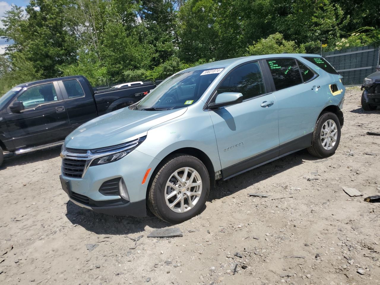 2022 CHEVROLET EQUINOX LT VIN:2GNAXUEV8N6137074