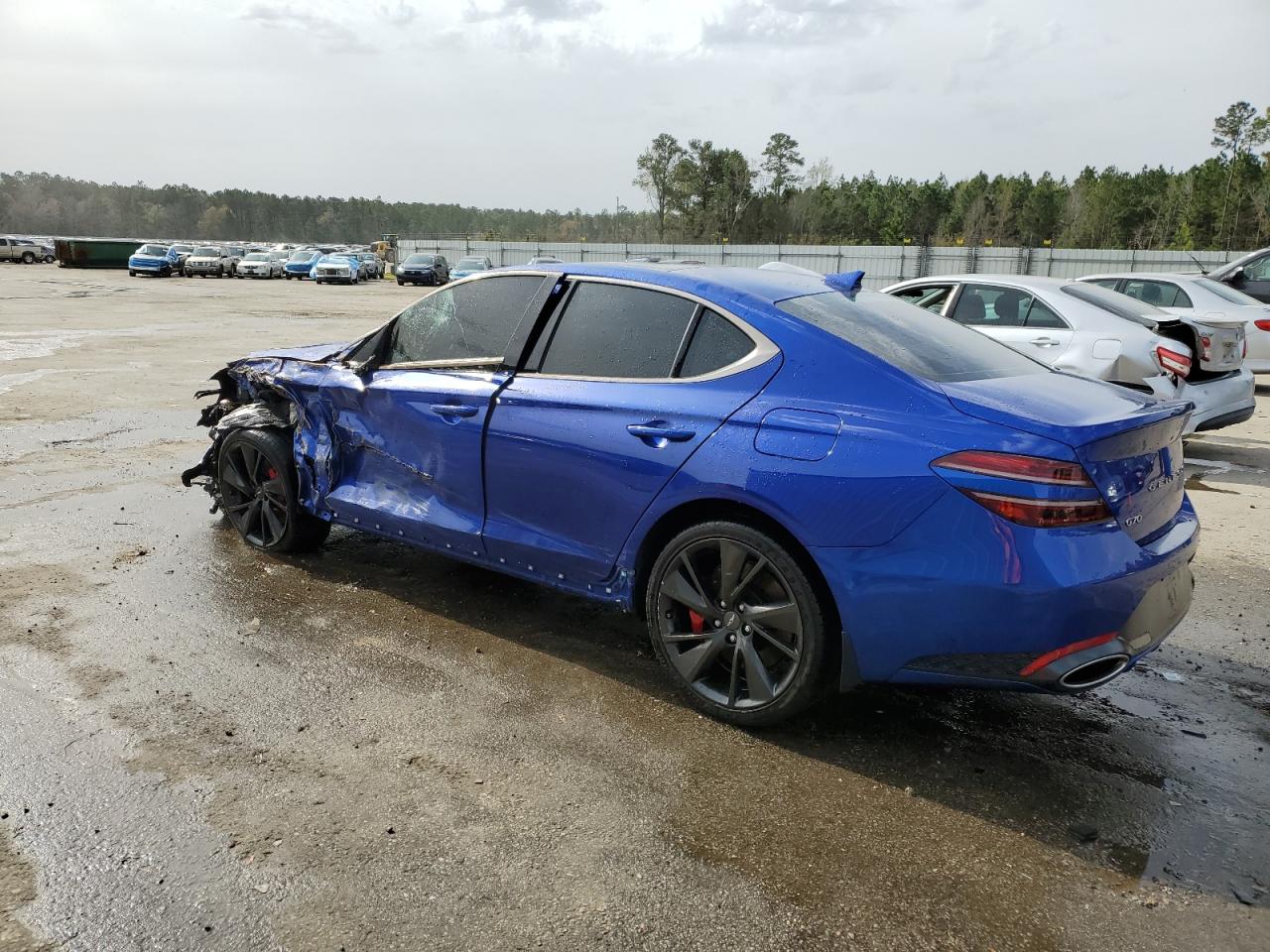 2022 GENESIS G70 BASE VIN:KMTG54TE1NU094180