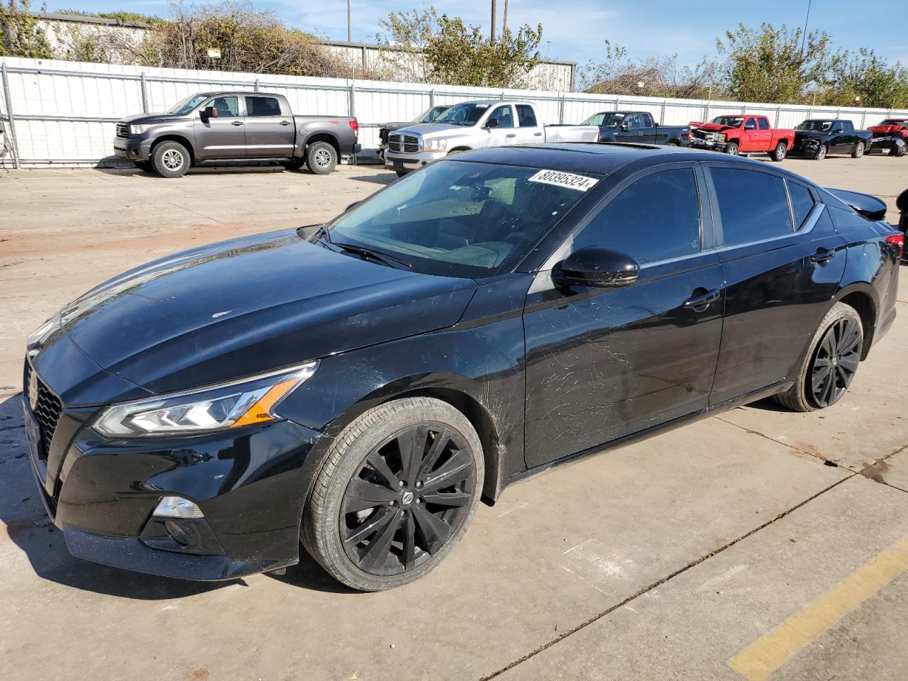 2022 NISSAN ALTIMA SR VIN:1N4BL4CV4NN406250