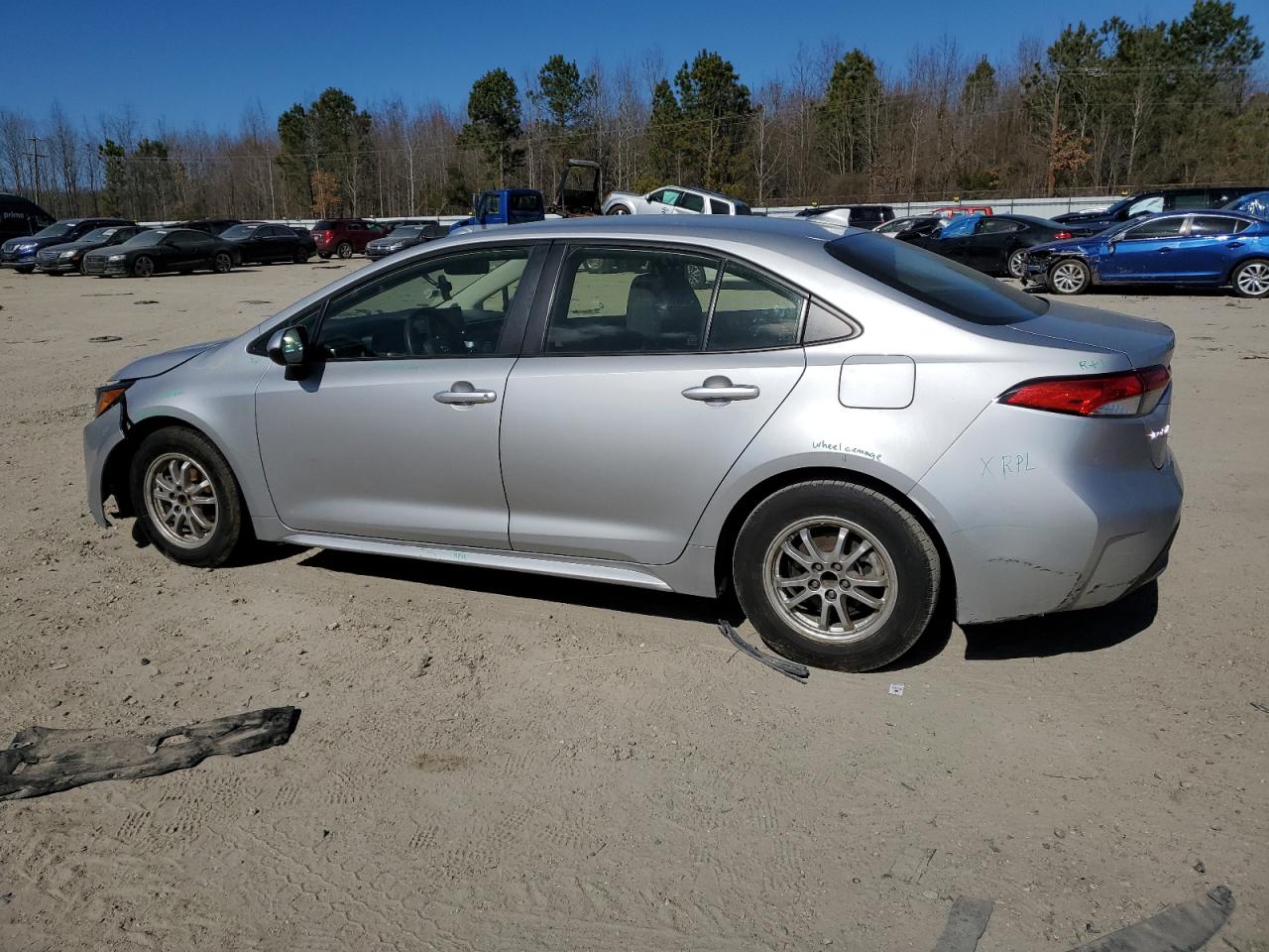 2022 TOYOTA COROLLA LE VIN:JTDEAMDE9NJ043284