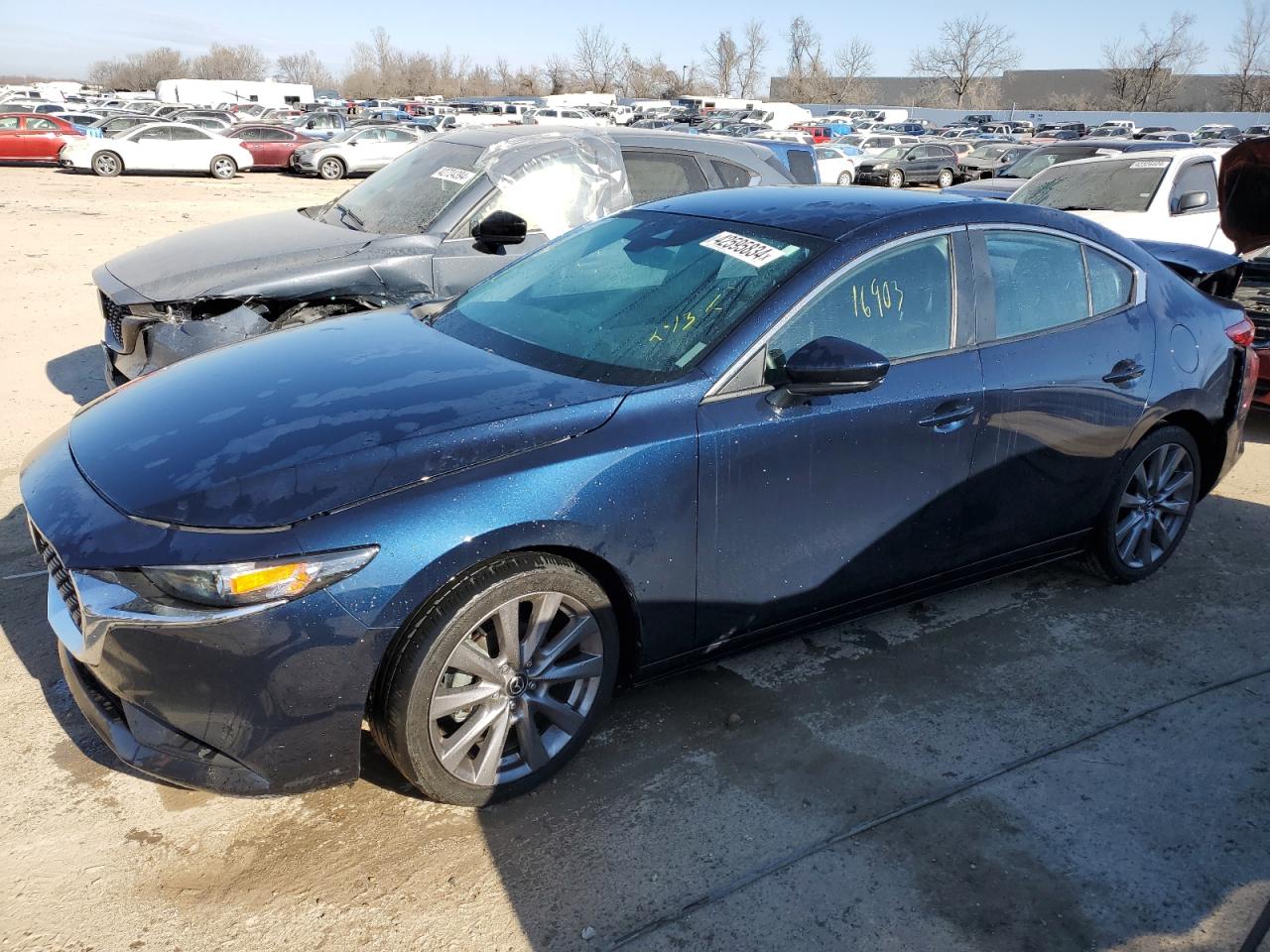 2022 MAZDA 3 SELECT VIN:3MZBPABL6NM302573