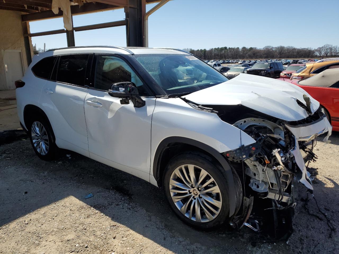 2022 TOYOTA HIGHLANDER PLATINUM VIN:5TDFZRAH4NS122700