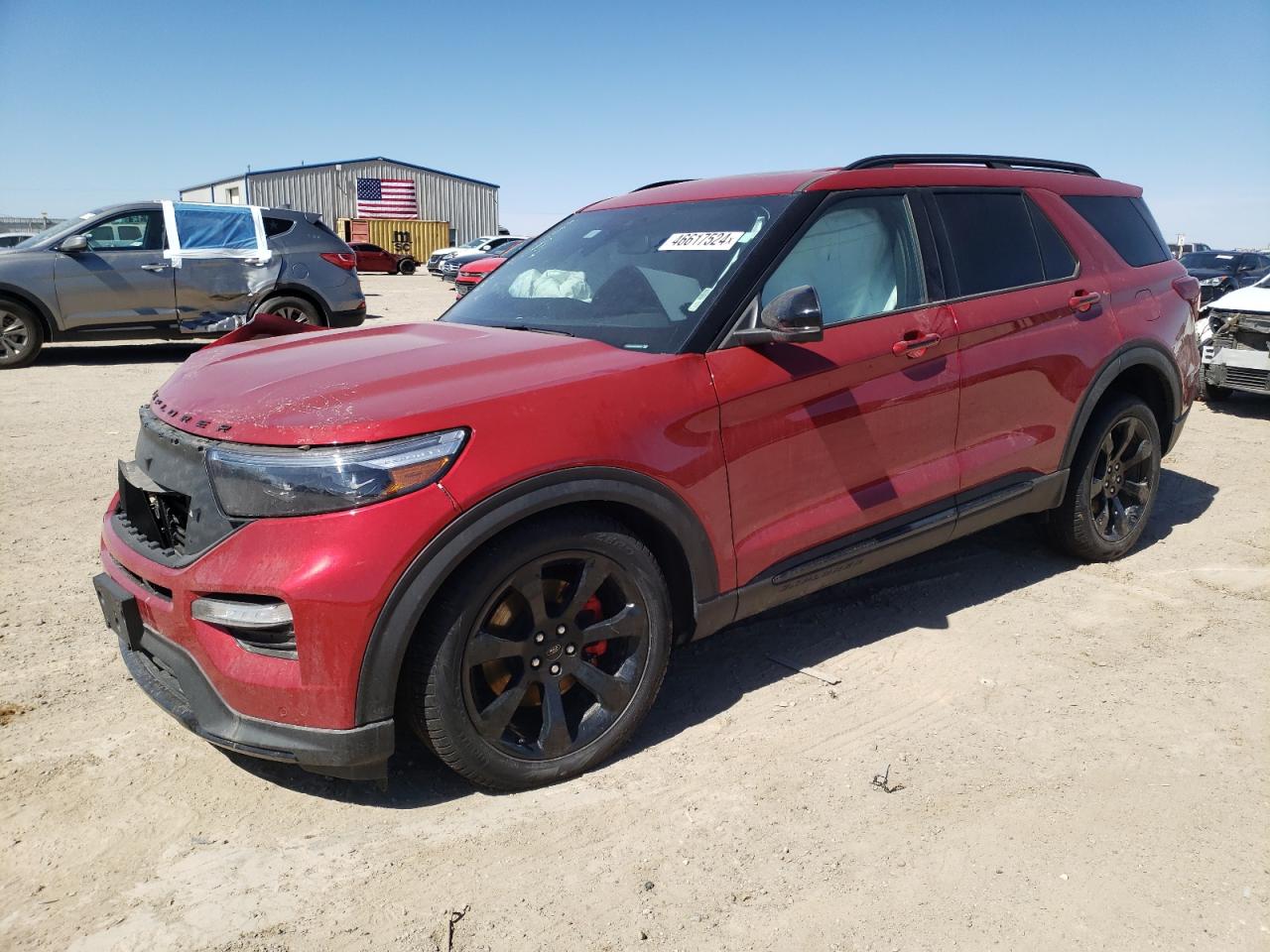 2023 FORD EXPLORER ST VIN:1FM5K8GC3PGA96878