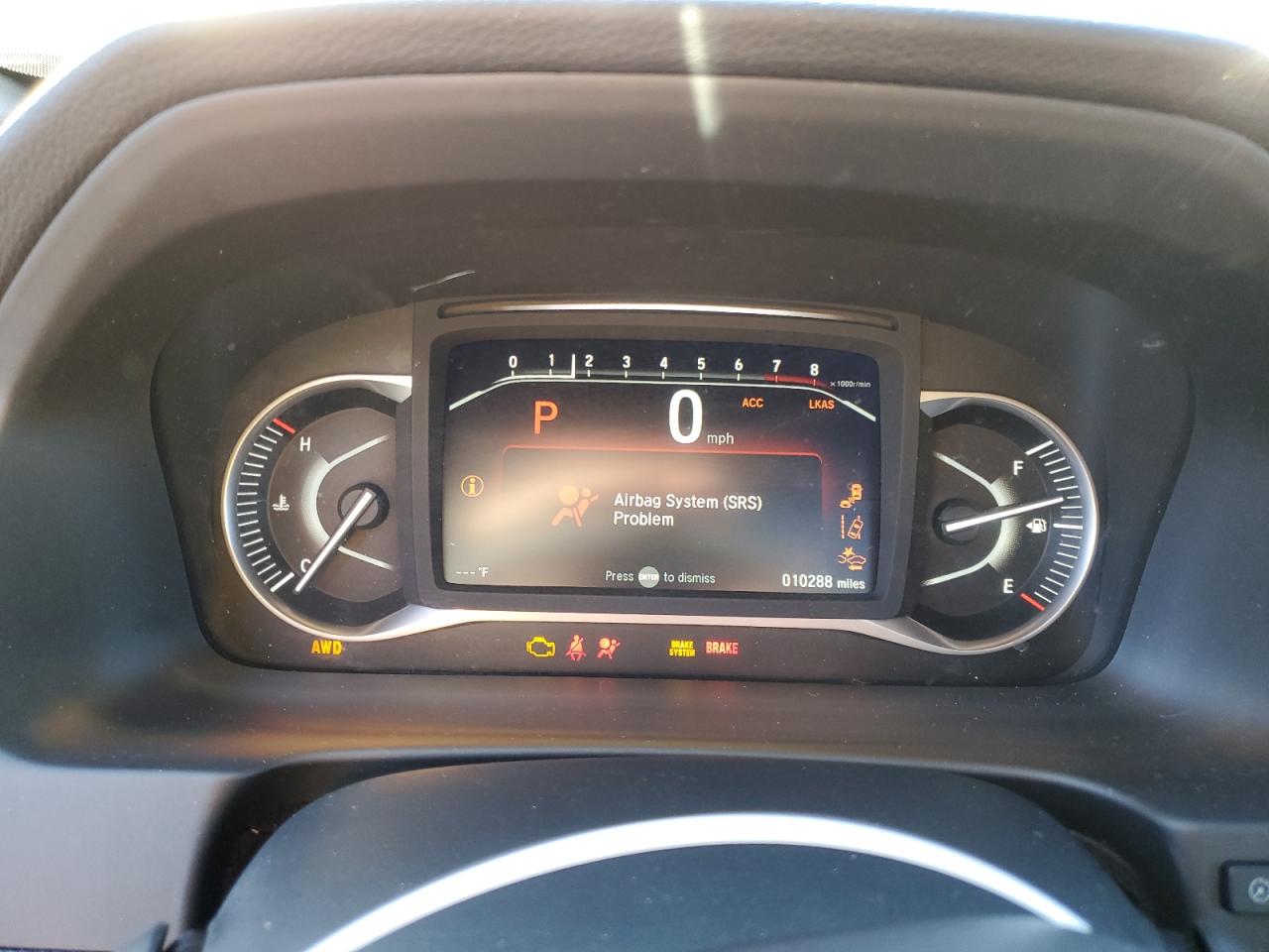 2023 HONDA PASSPORT EXL VIN:5FNYF8H55PB011149