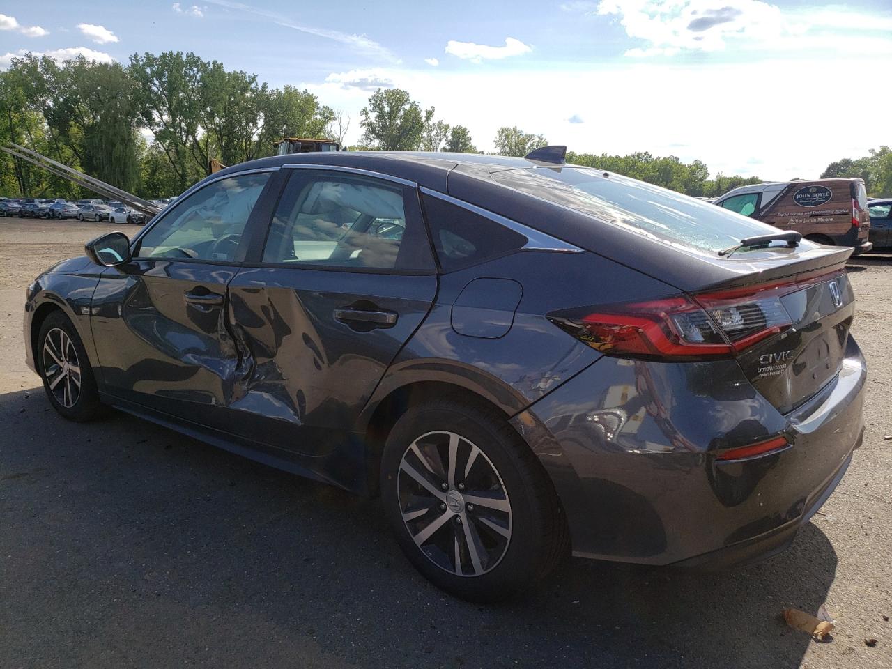 2022 HONDA CIVIC LX VIN:19XFL2H52NE000724