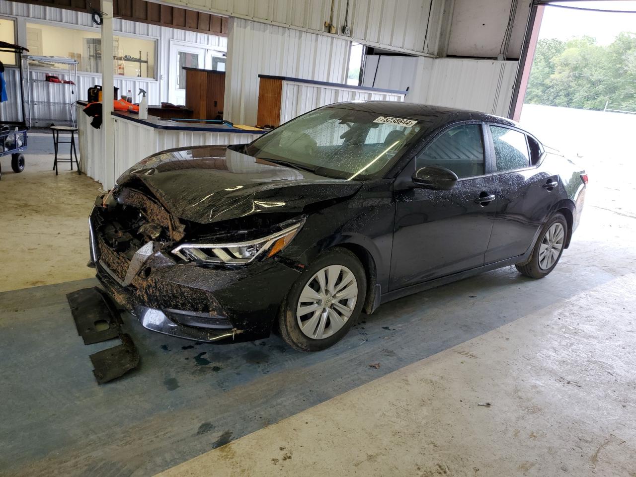 2022 NISSAN SENTRA S VIN:3N1AB8BV0NY276331