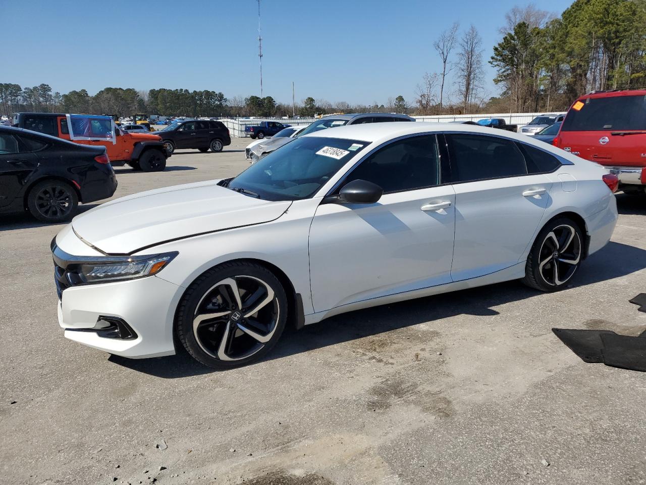 2022 HONDA ACCORD SPORT VIN:1HGCV1F3XNA024315