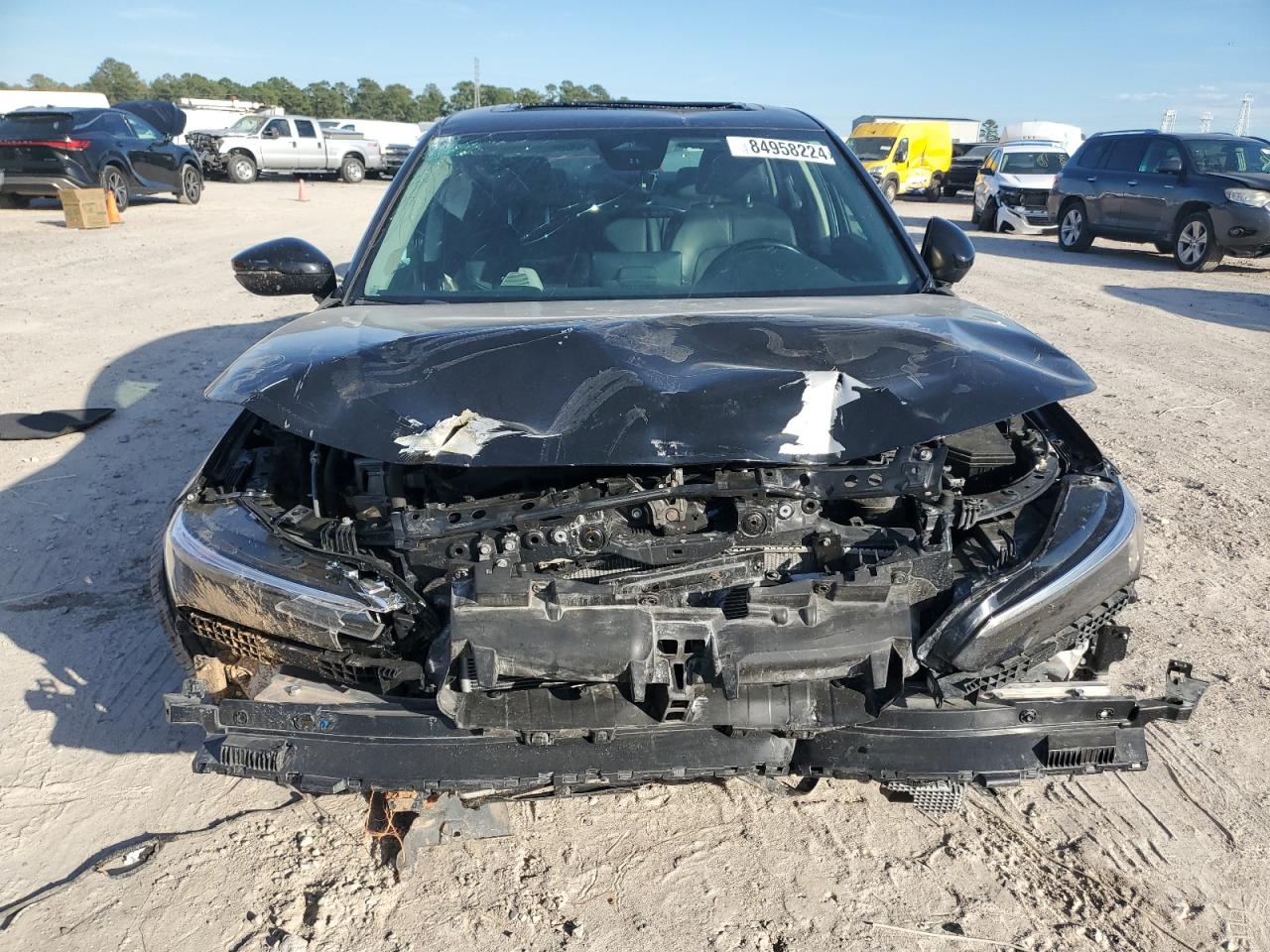 2022 HONDA CIVIC TOURING VIN:2HGFE1F95NH306915